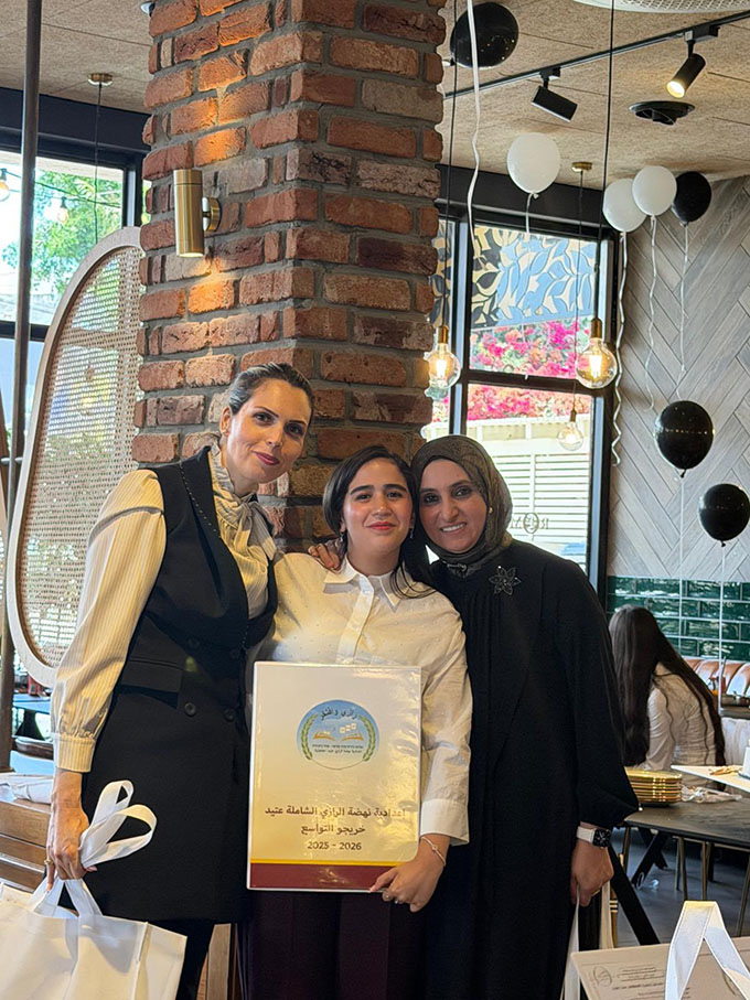 حفل تخريج طلاب شعبة التاسع من مدرسة الرازي